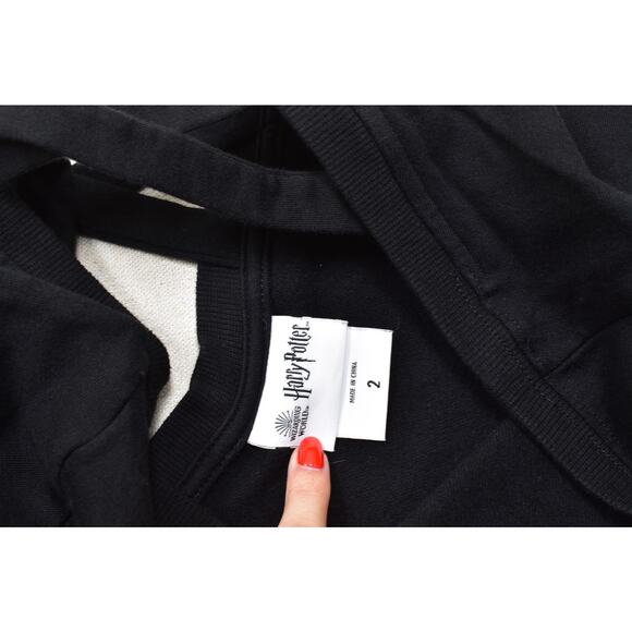 Torrid Harry Potter Dark Mark Sparks Panic Plus Size 2 (18-20) Black Sweater NWT - Picture 5 of 8